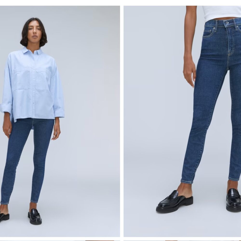 Everlane Way High Skinny Jeans (Size 25)